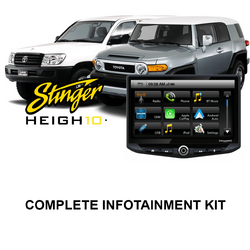 Toyota Heigh10 Infotainment Kit (Includes: Un1810/ Bkttr998/ Swi-Ty01/ Cph-Sti01/ Axbuch-T16V/ Sctyrt4)