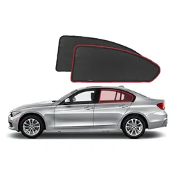 BMW 3 Series Sedan 6th Generation Car Window Shades (F30; 2011-2019)