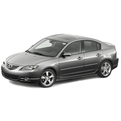 Mazda 3 Sedan 1st Generation Car Window Shades (BK; 2003-2009)
