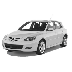 Mazda 3 Hatchback 1st Generation Car Window Shades (BK; 2003-2009)