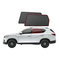 SsangYong Rexton 2nd Generation Car Window Shades (Y400; 2017-Present)