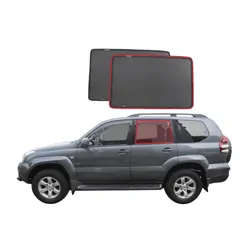 Toyota LandCruiser Prado 120 Series | Lexus GX 470 Car Window Shades (J120; 2003-2009)