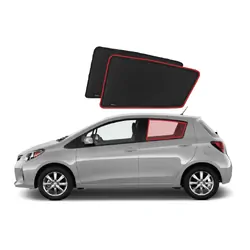 Toyota Yaris/Vitz Hatchback 3rd Generation Car Window Shades (XP130; 2010-2019)
