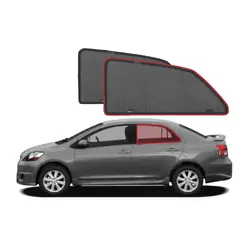 Toyota Yaris/Belta/Vios Sedan Car Window Shades (XP90; 2005-2012)