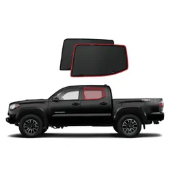 Toyota Tacoma Double Cab 3rd Generation Car Window Shades (N300; 2015-2023)