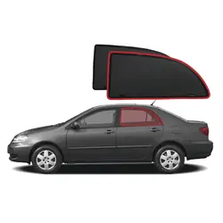 Toyota Corolla Sedan 9th Generation Car Window Shades (E120/E130; 2000-2007)