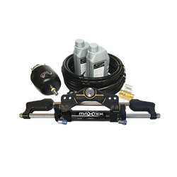 maXtek Hydraulic Outboard Steering - Complete Bullhorn Kit Suitable Up to 350HP