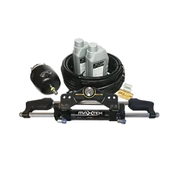 maXtek Hydraulic Outboard Steering - Complete Bullhorn Kit Suitable Up to 350HP