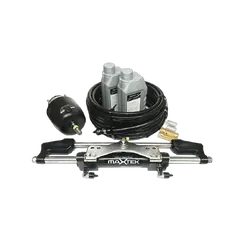 MaXtrek Twin Engine Hydraulic Outboard Steering - Complete Bullhorn Kit Suitable Up to 350HP