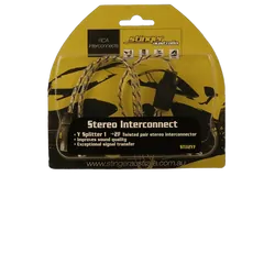 Stinger Australia Y Splitter (1Xm 2Xf) Rca