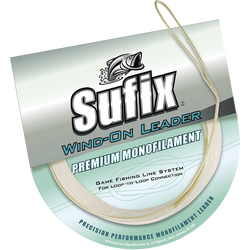 Sufix Winds-On Monofilament Leader Tan