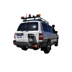 Single Spare Wheel Carrier to Suit Toyota LandCruiser 100 Series IFS LHS