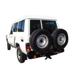 Single Spare Wheel Carrier to Suit Toyota Landcruiser 75 Series Pre 1990 RHS