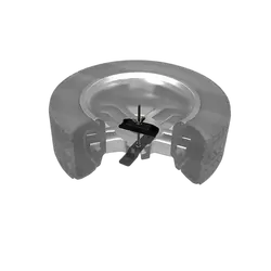 Front runner Spare Wheel Clamp / Low Profile