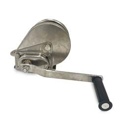 Sherpa Stainless steel hand winch 545kg/5m cable