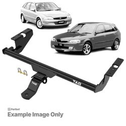 TAG Standard Duty Towbar to suit Mazda 323 Proteg© (05/1998 - 05/2004), 323 Astina (01/2001 - 05/2004), 323 (09/1998 - 2003), Ford Laser (03/1999 - 0