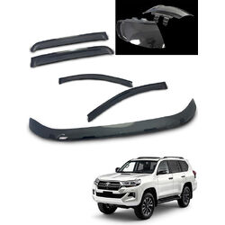 Sunland-Protection Bonnet Protector, Weathershields And Headlight Protects To Suit Toyota Prado 150 11/09- 11/13 Tinted