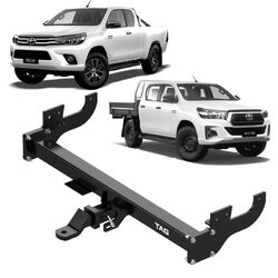 TAG Heavy Duty Towbar to suit Toyota Hilux - Cab Chassis & Style Side no bumper (04/2005 - on)
