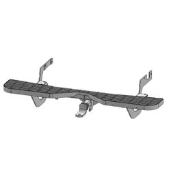 TAG Rear Step with Heavy Duty 3-Piece Towbar to suit Hyundai iLoad (01/2008 - on)