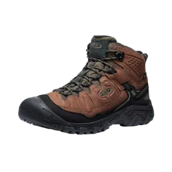 Keen Targhee IV Mid Mens Waterproof Boots Bison Black