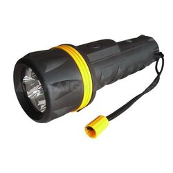 Torch Rubber 3 LED Water Resistant Anti Shock
