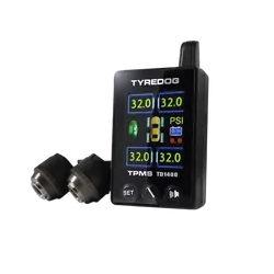 Colour LCD 4 Wheel Tyre Pressure Monitor With Colour LCD (0 To 80 Psi)