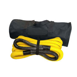 Wildtrak Kinetic Recovery Rope 9Mx25Mm 14000Kg Mbs W Carry Bag