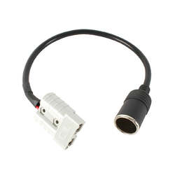 Wildtrak 50A Anderson Style Connector With 12V Socket 30Cm 16Awg