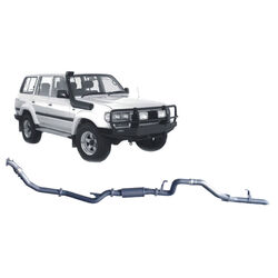 Redback Extreme Duty Exhaust for Toyota Landcruiser 80 Series 4.2L 1HD-T/FT (01/1990 - 02/1998)