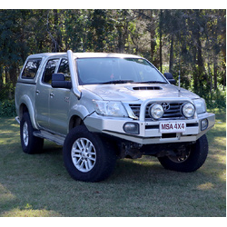 MSA Towing Mirrors to suit Toyota Hilux Gen 7, 2005 - 2015, Black, Electirc