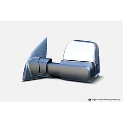 Msa Towing Mirrors (Chrome, Electric, Blind Spot Monitoring) To Suit Tm901 - Isuzu D-Max Sept 2020 - Current