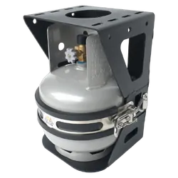 Top End Camp Gear Gas Bottle Holder Rear Or Top Mount 2kg