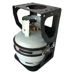 Top End Camp Gear Gas Bottle Holder Rear Or Top Mount 4kg