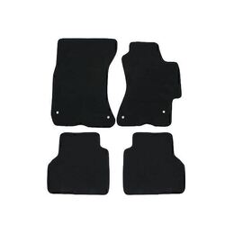 Floor Mats For Mitsubishi Lancer CJ RX Limited Edition 09/2009-On Black 4Pce