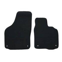 Floor Mats For Toyota Corolla ZRE182R (Hatch) Oct 2012 - Onwards Black 2Pce