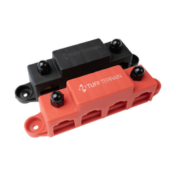 Tuff Terrain 250A 4 Terminal Busbar - Positive & Negative Bundle