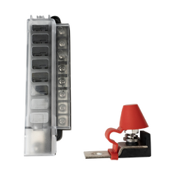 Tuff Terrain MRBF Terminal Fuse Block & 8-Way Positive Fuse Block Bundle