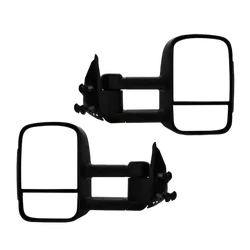 Extendable Towing Mirror to suit LDV T60 2017-2020 - Electric, Black, Powerfold, BSM & Indicators