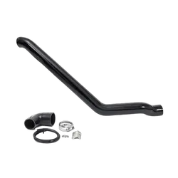 Seamless Stainless Snorkel For Isuzu DMAX 2012-2019 - Powder Coated Black