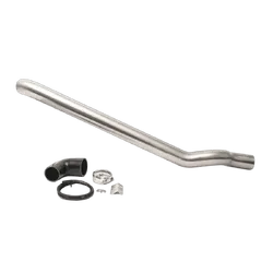 Seamless Stainless Snorkel For Isuzu DMAX 2012 - 2019 - Brushed Steel