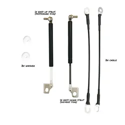 Tuff Terrain Tail Gate Assist Kit To Suit Isuzu D-Max 2020-On