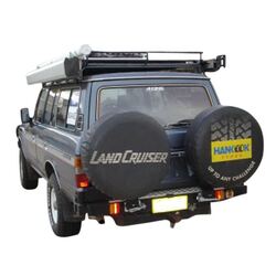 Twin Rear Spare Wheel Carrier to Suit Toyota LandCruiser 60 Series