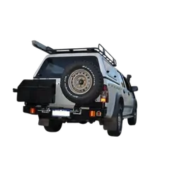 Twin Rear Spare Wheel Carrier to Suit Holden Colorado RG 4WD 06/2011-Onwards with Reverse Sensors