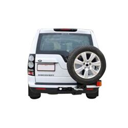 Twin Rear Spare Wheel Carrier to Suit Landrover Discovery 3 with Sensors 04/2005-09/2009