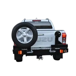 Twin Rear Spare Wheel Carrier to Suit Isuzu D-Max 06/2011-06/2020