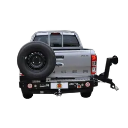 Twin Rear Spare Wheel Carrier to Suit Ford Ranger PK Dual Cab 4WD 2009-10/2011