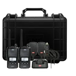 GME TX6165 5/1 Watt UHF CB Handheld Radio - Twin Pack