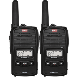 1 Watt Uhf Cb Handheld Radio - Twin Pack