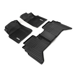 Tuff Terrain Deep Dish Car Mats For Toyota Hilux Dual Cab (7th Gen) 2005-2011 Full Set 5 Seats