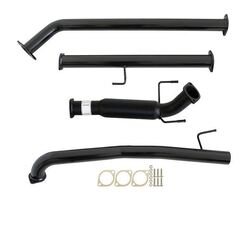 3" #Dpf# Back Carbon Offroad Exhaust With Hotdog Only For Fits Toyota Hilux Gun126/136R 2.8L 1Gd-Ftv 2015>